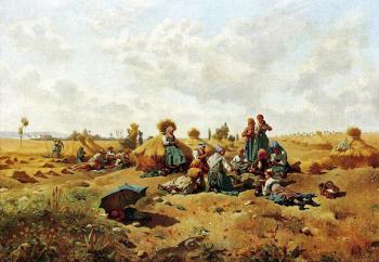 丹尼爾 李奇微爵士 Peasants Lunching in a Field 丹尼爾 李奇微爵士 Peasants Lunching in a Field